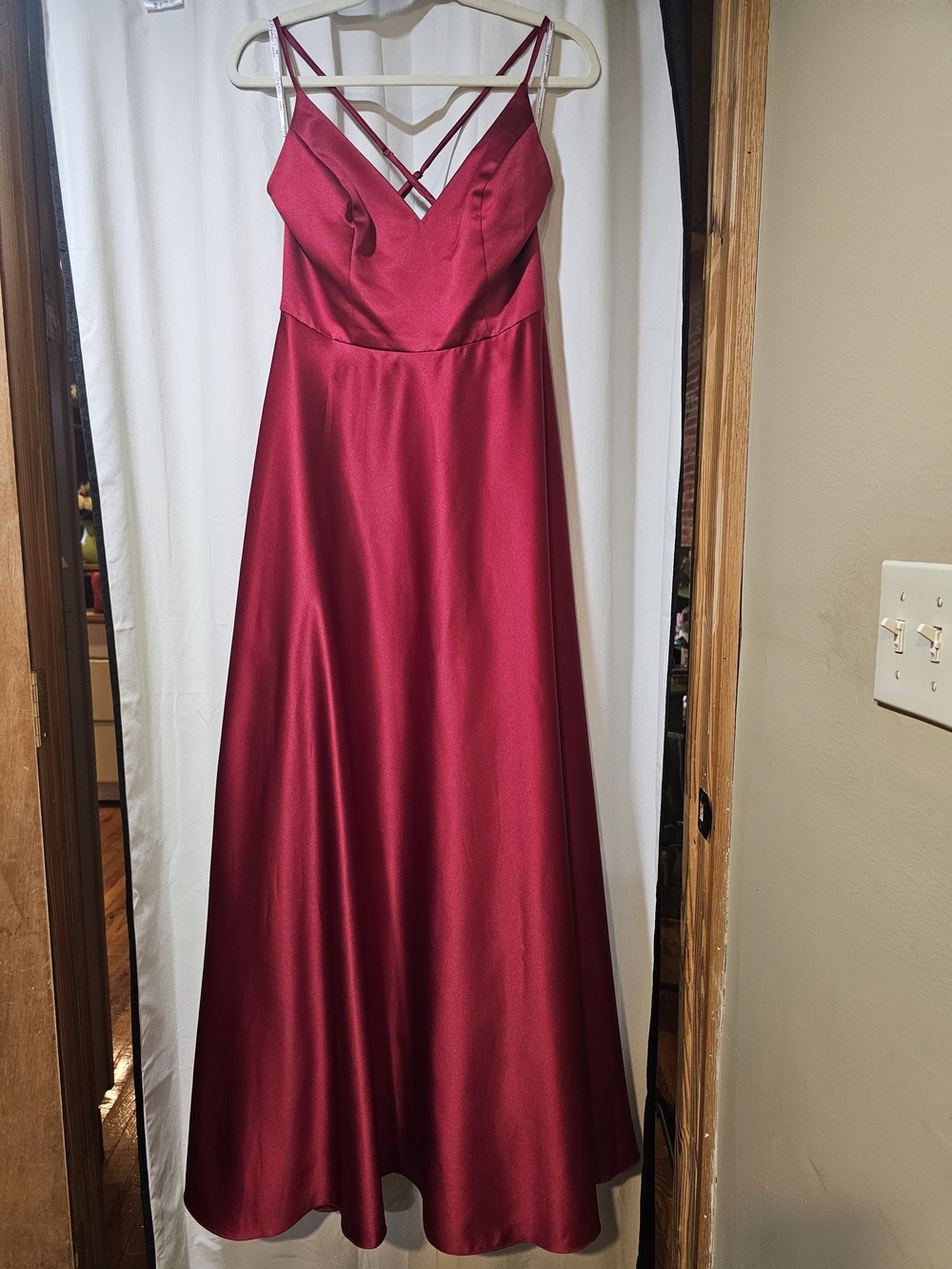 Bridesmaid/Formal gown, Satin, size 8